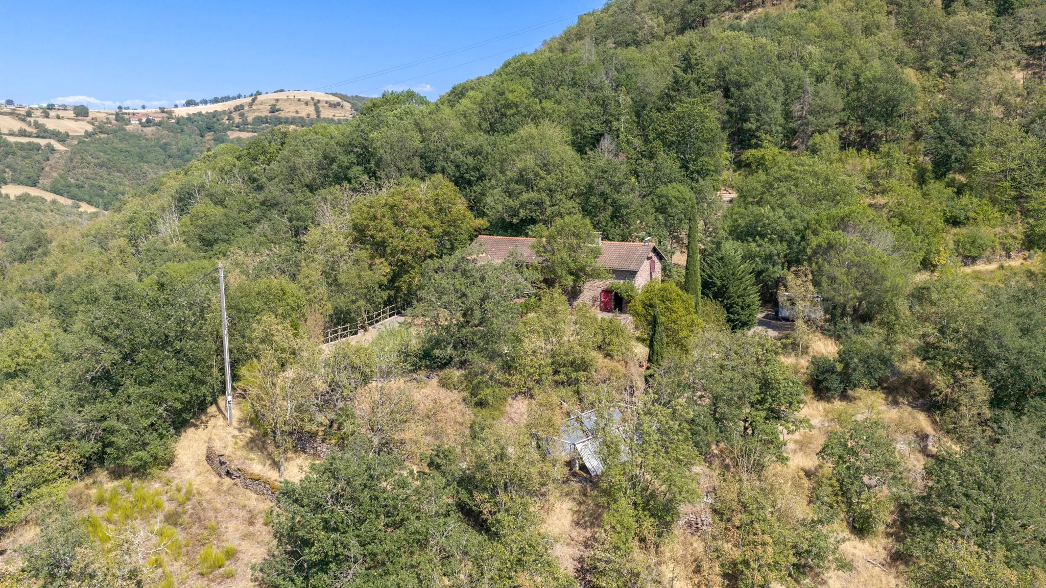 La Ferrière — colline maison