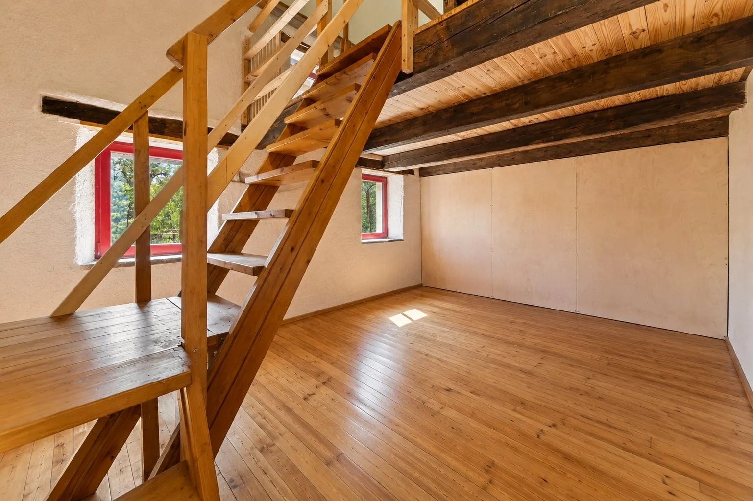 La Ferrière — mezzanine escalier